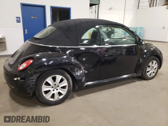 2009 Volkswagen Beetle S with VIN 3VWRG31Y49M406783, listed as a Copart auction lot 75182044 with 57,113 mi miles and Salvage title. Bid and sale history available at DreamBid. Image 3.