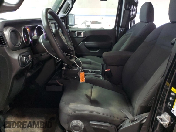 2023 Jeep Wrangler Willys with VIN 1C4HJXDN8PW531498, listed as a Copart auction lot 49875335 with 37,194 mi miles and Salvage Title. Bid and sale history available at DreamBid. Image 7.