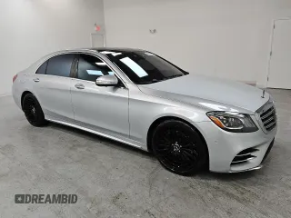2018 Mercedes-Benz S 560 with VIN WDDUG8GB1JA349186, listed as a Copart auction lot 51343815 with 88,205 mi miles and Clean Title. Bid and sale history available at carsss.com. Image 4.