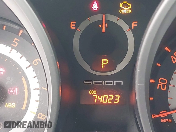 2016 Scion tC with VIN JTKJF5C74GJ026588, listed as a IAAI auction lot 41582253 with 74,023 mi miles. Bid and sale history available at carsss.com. Image 15.