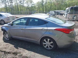 2013 Hyundai Elantra GLS with VIN KMHDH4AE8DU536524, listed as a IAAI auction lot 42213194 with 178,343 mi miles and . Bid and sale history available at DreamBid. Image 3.