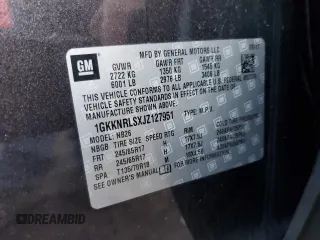 2018 GMC Acadia SLE с VIN 1GKKNRLSXJZ127951, выставлен на аукционе Copart как лот 82637004 с пробегом 149 919 миль миль и Чистый • Clean title. История ставок и продаж доступна на DreamBid. Изображение 13.