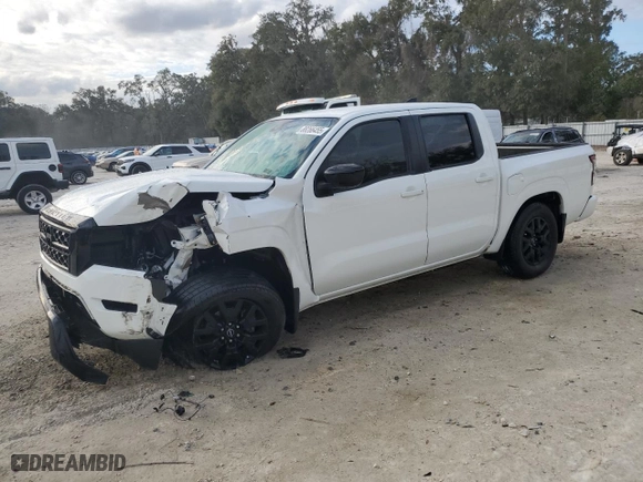 2023 Nissan Frontier SV with VIN 1N6ED1EJ0PN614221, listed as a Copart auction lot 88266455 with 29,393 mi miles and Salvage Title. Bid and sale history available at carsss.com. Image 1.