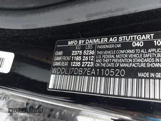 2014 Mercedes-Benz CLS-Class CLS 550 with VIN WDDLJ7DB7EA110520, listed as a IAAI auction lot 41297376 with 160,958 mi miles. Bid and sale history available at carsss.com. Image 9.