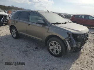 2013 Ford Edge SEL with VIN 2FMDK3J98DBB50819, listed as a Copart auction lot 48183895 with 168,396 mi miles and Salvage Title. Bid and sale history available at carsss.com. Image 4.