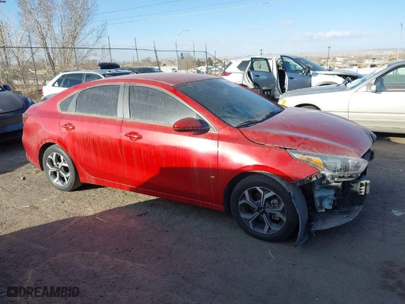 2020 Kia Forte LXS with VIN 3KPF24AD8LE237179, listed as a IAAI auction lot 41531660 with 86,027 mi miles. Bid and sale history available at carsss.com. Image 13.