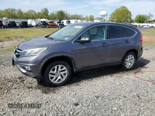 2015 Honda CR-V EX with VIN 5J6RM4H50FL037716, listed as a Copart auction lot 54850375 with 98,312 mi miles and Salvage Title. Bid and sale history available at DreamBid. Image 1.