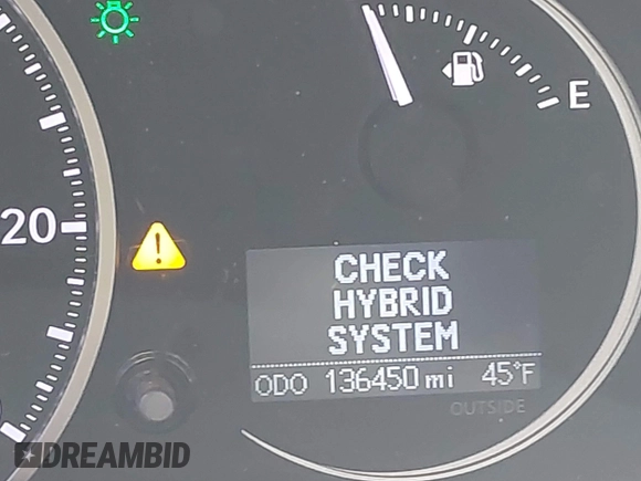 2011 Lexus CT 200h with VIN JTHKD5BH7B2019633, listed as a IAAI auction lot 41345929 with 136,450 mi miles and . Bid and sale history available at DreamBid. Image 16.