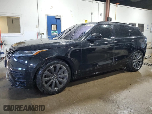 2019 Land Rover Range Rover Velar R-Dynamic SE z VIN SALYL2FV0KA216901, wystawiony jako Copart lot #50177765 z przebiegiem 49 981 mil mil oraz Szkoda całkowita • Salvage title. Historia ofert i sprzedaży dostępna na DreamBid. Obrazek 1.