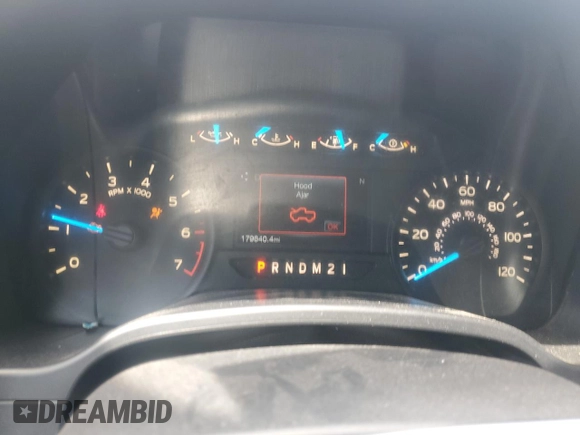 2017 Ford F-150 XL z VIN 1FTMF1CP5HKE20321, wystawiony jako Copart lot #57850035 z przebiegiem 179 640 mil mil oraz Szkoda całkowita • Salvage title. Historia ofert i sprzedaży dostępna na DreamBid. Obrazek 9.
