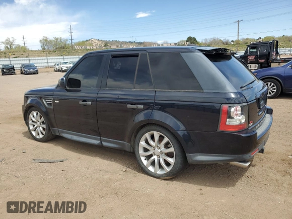 2010 Land Rover Range Rover Sport HSE LUX with VIN SALSK2D41AA229707, listed as a Copart auction lot 54154085 with 127,093 mi miles and Clean Title. Bid and sale history available at carsss.com. Image 2.