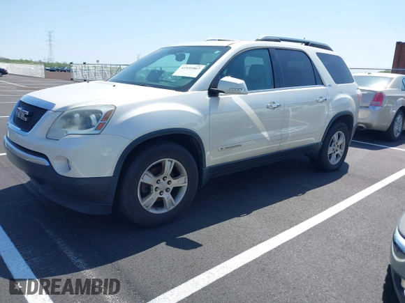 2008 GMC Acadia SLT1 with VIN 1GKER23778J139181, listed as a IAAI auction lot 41931067 with 161,420 mi miles. Bid and sale history available at carsss.com. Image 2.