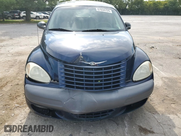 2001 Chrysler PT Cruiser with VIN 3C8FY4BB51T578123, listed as a Copart auction lot 67034724 with 112,343 mi miles and Salvage Title. Bid and sale history available at DreamBid. Image 5.