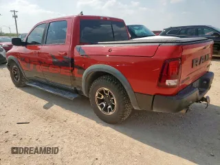 2016 Ram 1500 Rebel z VIN 1C6RR7YT5GS363811, wystawiony jako Copart lot #56161525 z przebiegiem 136 611 mil mil oraz Szkoda całkowita • Salvage title. Historia ofert i sprzedaży dostępna na DreamBid. Obrazek 2.
