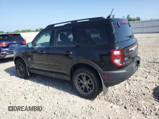 2021 Ford Bronco Sport Big Bend with VIN 3FMCR9B60MRA57387, listed as a Copart auction lot 60787565 with 106,927 mi miles and Salvage title. Bid and sale history available at DreamBid. Image 2.