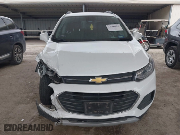 2020 Chevrolet Trax LT with VIN KL7CJLSBXLB010793, listed as a IAAI auction lot 41704879 with 124,915 mi miles and . Bid and sale history available at DreamBid. Image 12.