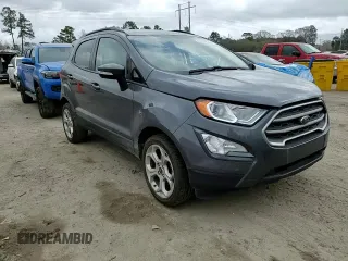 2021 Ford EcoSport SE with VIN MAJ3S2GEXMC439690, listed as a Copart auction lot 47822895 with 8,869 mi miles and Salvage Title. Bid and sale history available at carsss.com. Image 11.
