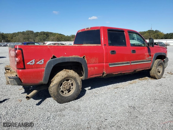 2007 Chevrolet Silverado 2500HD Classic LT3 with VIN 1GCHK23D57F143265, listed as a Copart auction lot 76455194 with 0 mi miles and Salvage Title. Bid and sale history available at carsss.com. Image 3.