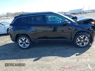 2020 Jeep Compass Limited with VIN 3C4NJDCB4LT119586, listed as a IAAI auction lot 41961357 with 67,426 mi miles and . Bid and sale history available at DreamBid. Image 13.
