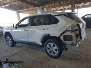 2024 Toyota RAV4 LE with VIN 2T3K1RFV2RC282195, listed as a Copart auction lot 42777655 with 4,836 mi miles and Salvage Title. Bid and sale history available at carsss.com. Image 2.