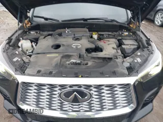 2023 Infiniti QX55 Essential with VIN 3PCAJ5KR7PF100554, listed as a IAAI auction lot 41498341 with 28,624 mi miles and . Bid and sale history available at DreamBid. Image 10.