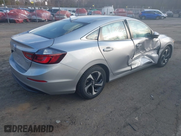2022 Honda Insight EX with VIN 19XZE4F56NE000425, listed as a IAAI auction lot 41770382 with 86,871 mi miles and . Bid and sale history available at carsss.com. Image 4.