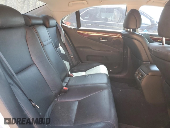 2010 Lexus LS 460 with VIN JTHCL5EF9A5007353, listed as a Copart auction lot 48305195 with 181,416 mi miles and Salvage title. Bid and sale history available at DreamBid. Image 10.