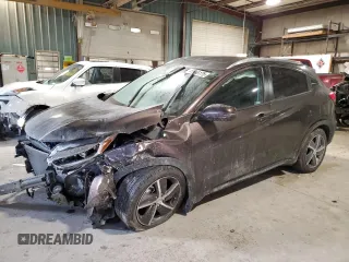 2021 Honda HR-V EX with VIN 3CZRU6H53MM729931, listed as a Copart auction lot 41666175 with 46,577 mi miles and Salvage Title. Bid and sale history available at carsss.com. Image 1.