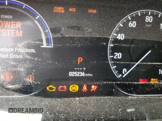 2019 Honda Insight Touring with VIN 19XZE4F91KE013243, listed as a Copart auction lot 52947255 with 25,236 mi miles and Salvage Title. Bid and sale history available at carsss.com. Image 9.