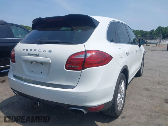 2013 Porsche Cayenne S with VIN WP1AB2A20DLA86634, listed as a IAAI auction lot 42318266 with 82,994 mi miles and . Bid and sale history available at DreamBid. Image 4.