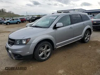 2017 Dodge Journey Crossroad Plus with VIN 3C4PDDGG2HT548531, listed as a Copart auction lot 55330285 with 102,140 mi miles and Clean title. Bid and sale history available at DreamBid. Image 1.