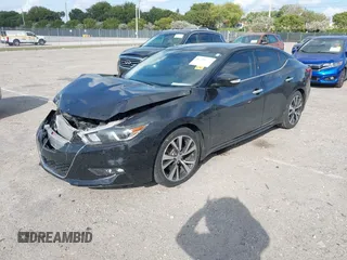 2016 Nissan Maxima 3.5 SV with VIN 1N4AA6AP0GC905837, listed as a IAAI auction lot 41730405 with 80,279 mi miles. Bid and sale history available at carsss.com. Image 18.