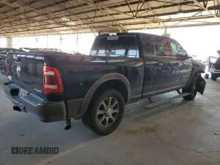 2019 Ram 2500 Longhorn with VIN 3C6UR5PL3KG644764, listed as a Copart auction lot 59995335 with 93,029 mi miles and Salvage title. Bid and sale history available at DreamBid. Image 3.