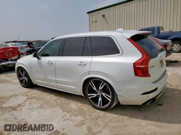 2017 Volvo XC90 R-Design with VIN YV4A22PM7H1133019, listed as a Copart auction lot 49895195 with 105,398 mi miles and Salvage title. Bid and sale history available at DreamBid. Image 2.