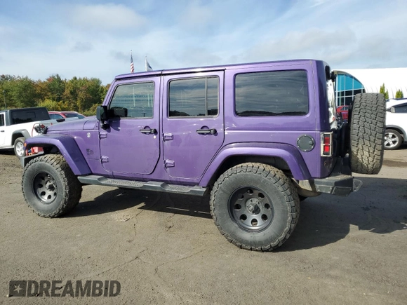 2018 Jeep Wrangler JK Unlimited Sahara with VIN 1C4HJWEG1JL901290, listed as a Copart auction lot 74795864 with 100,144 mi miles and Salvage Title. Bid and sale history available at carsss.com. Image 2.