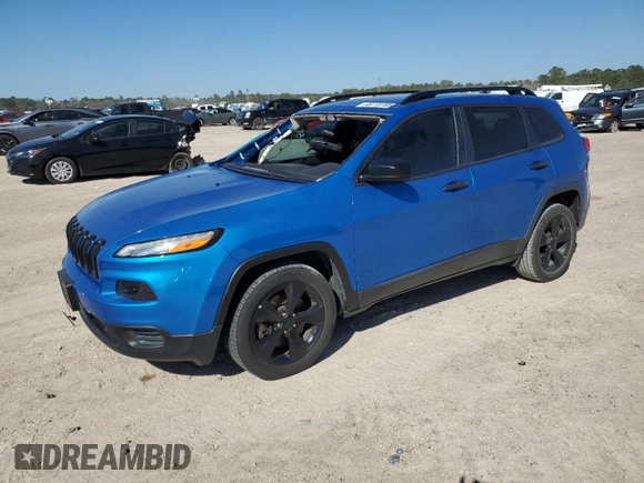 2017 Jeep Cherokee Altitude z VIN 1C4PJLAS0HW596491, wystawiony jako Copart lot #46773705 z przebiegiem 104 015 mil mil oraz Szkoda całkowita • Salvage title. Historia ofert i sprzedaży dostępna na DreamBid. Obrazek 1.