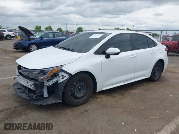 2023 Toyota Corolla LE with VIN 5YFB4MDE4PP055531, listed as a IAAI auction lot 42135999 with 41,631 mi miles and . Bid and sale history available at DreamBid. Image 2.