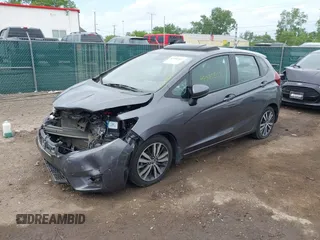 2015 Honda Fit EX-L with VIN 3HGGK5H84FM746734, listed as a IAAI auction lot 42280507 with Not provided miles and . Bid and sale history available at DreamBid. Image 2.