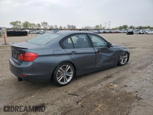 2013 BMW 3 Series 335i xDrive with VIN WBA3B9C59DF586989, listed as a Copart auction lot 52756845 with 120,785 mi miles and Salvage Title. Bid and sale history available at carsss.com. Image 3.