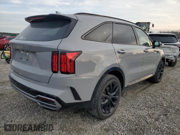2023 Kia Sorento SX z VIN 5XYRK4LF1PG178674, wystawiony jako Copart lot #45559735 z przebiegiem 32 742 mil mil oraz Szkoda całkowita • Salvage title. Historia ofert i sprzedaży dostępna na DreamBid. Obrazek 3.