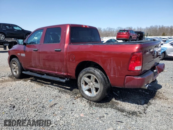 2016 Ram 1500 Tradesman with VIN 3C6RR7KT7GG262365, listed as a Copart auction lot 51218995 with 117,699 mi miles and Salvage title. Bid and sale history available at DreamBid. Image 2.
