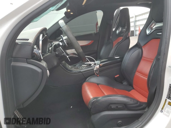 2016 Mercedes-Benz C 63 S AMG with VIN 55SWF8HB4GU116325, listed as a Copart auction lot 44614595 with 89,022 mi miles and Salvage title. Bid and sale history available at DreamBid. Image 7.