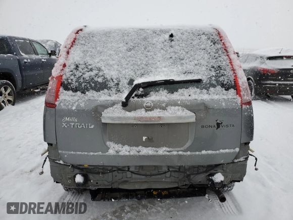 2006 Nissan X-Trail XE z VIN JN8BT08VX6W210650, wystawiony jako Copart lot #42935915 z przebiegiem 240 000 mil mil oraz Szkoda całkowita • Salvage title. Historia ofert i sprzedaży dostępna na DreamBid. Obrazek 6.