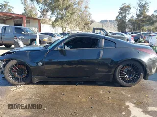 2008 Nissan 350Z with VIN JN1BZ34DX8M705621, listed as a IAAI auction lot 41835452 with 122,542 mi miles. Bid and sale history available at carsss.com. Image 14.
