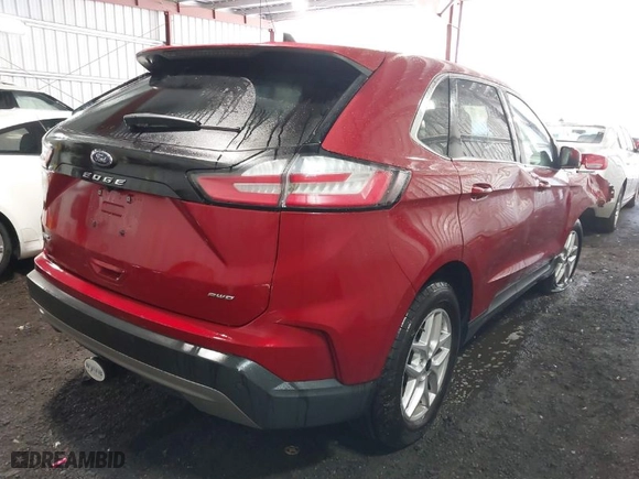 2024 Ford Edge SEL with VIN 2FMPK4J90RBA11973, listed as a IAAI auction lot 41864817 with 13,408 mi miles. Bid and sale history available at carsss.com. Image 4.