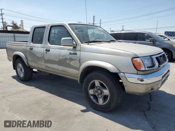 2000 Nissan Frontier XE with VIN 1N6ED27T7YC346589, listed as a Copart auction lot 53680015 with Not provided miles and Salvage title. Bid and sale history available at DreamBid. Image 4.