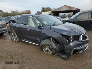 2020 Acura MDX w/Technology Pkg with VIN 5J8YD3H56LL001523, listed as a Copart auction lot 42975805 with 0 mi miles and Salvage Title. Bid and sale history available at carsss.com. Image 4.