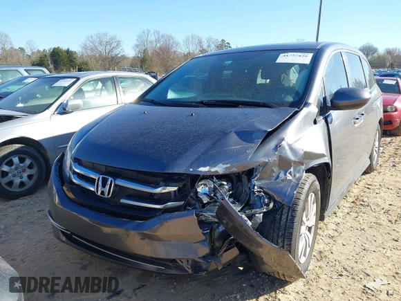 2016 Honda Odyssey EX-L with VIN 5FNRL5H63GB063528, listed as a IAAI auction lot 41757826 with 137,355 mi miles and . Bid and sale history available at DreamBid. Image 6.