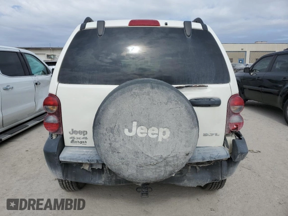 2006 Jeep Liberty Sport with VIN 1J4GL48K66W197579, listed as a Copart auction lot 47274625 with 214,608 mi miles and Clean Title. Bid and sale history available at carsss.com. Image 6.
