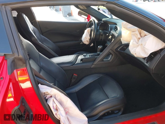 2019 Chevrolet Corvette 2LT with VIN 1G1YD2D75K5107912, listed as a IAAI auction lot 41334011 with 49,070 mi miles. Bid and sale history available at carsss.com. Image 5.